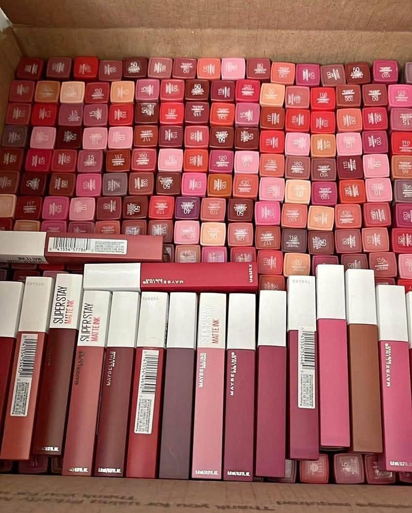 kk1 Maybelline Super Stay Matte Ink Liquid — mixed condition