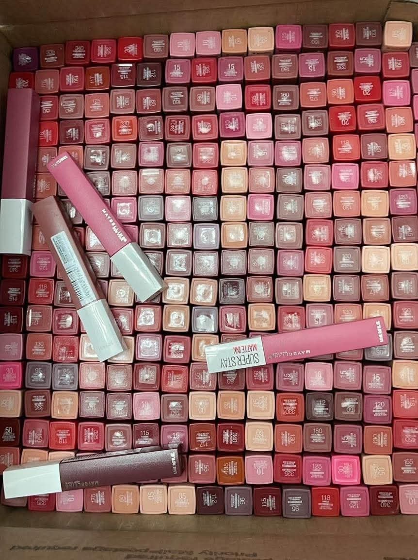 kk2 Maybelline Super Stay Matte Ink Liquid Lipstick Liquidation Pallet — liquidation pallet photo 2