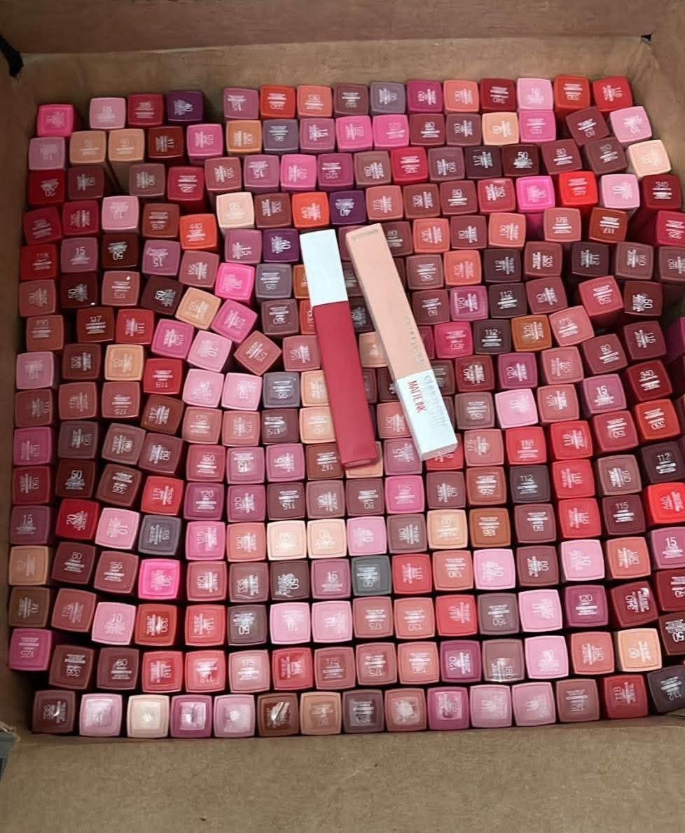 kk3 Maybelline Super Stay Matte Ink Liquid Lipstick Liquidation Pallet — liquidation pallet photo 3
