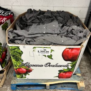 Long Sleeve Button Up Shirts – 400pcs — mixed condition