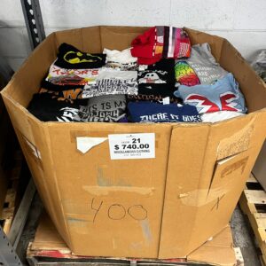 Miscellaneous Clothing – 400pcs Liquidation — mixed condition