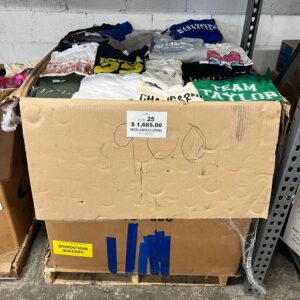 Miscellaneous Clothing – 900pcs Liquidation — mixed condition