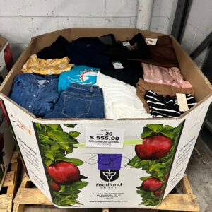 Miscellaneous Clothing – 300pcs Liquidation — mixed condition