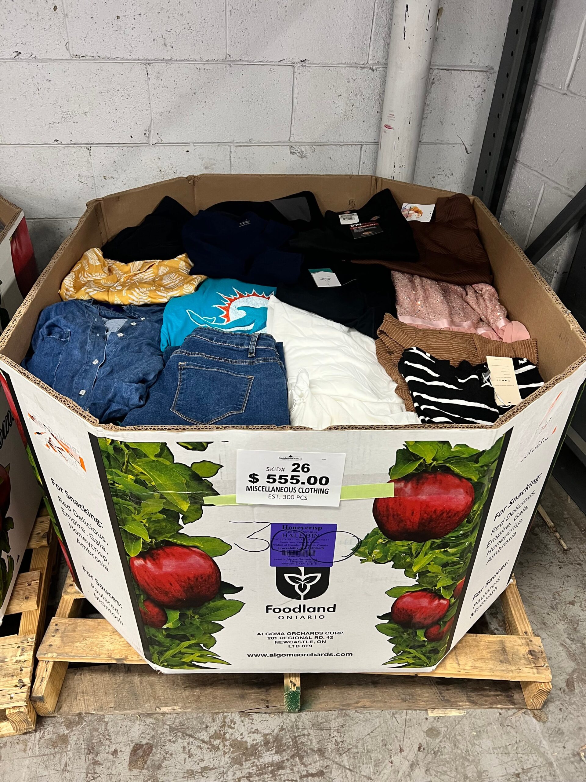miscellaneous-clothing-26-300pcs-liquidation-wholesale-pallet-miscellaneous-clothing-26-300pcs-liquidation-wholesale-pallet-liquidationdeals-ca-1243970491 Miscellaneous Clothing – 300pcs Liquidation — mixed condition
