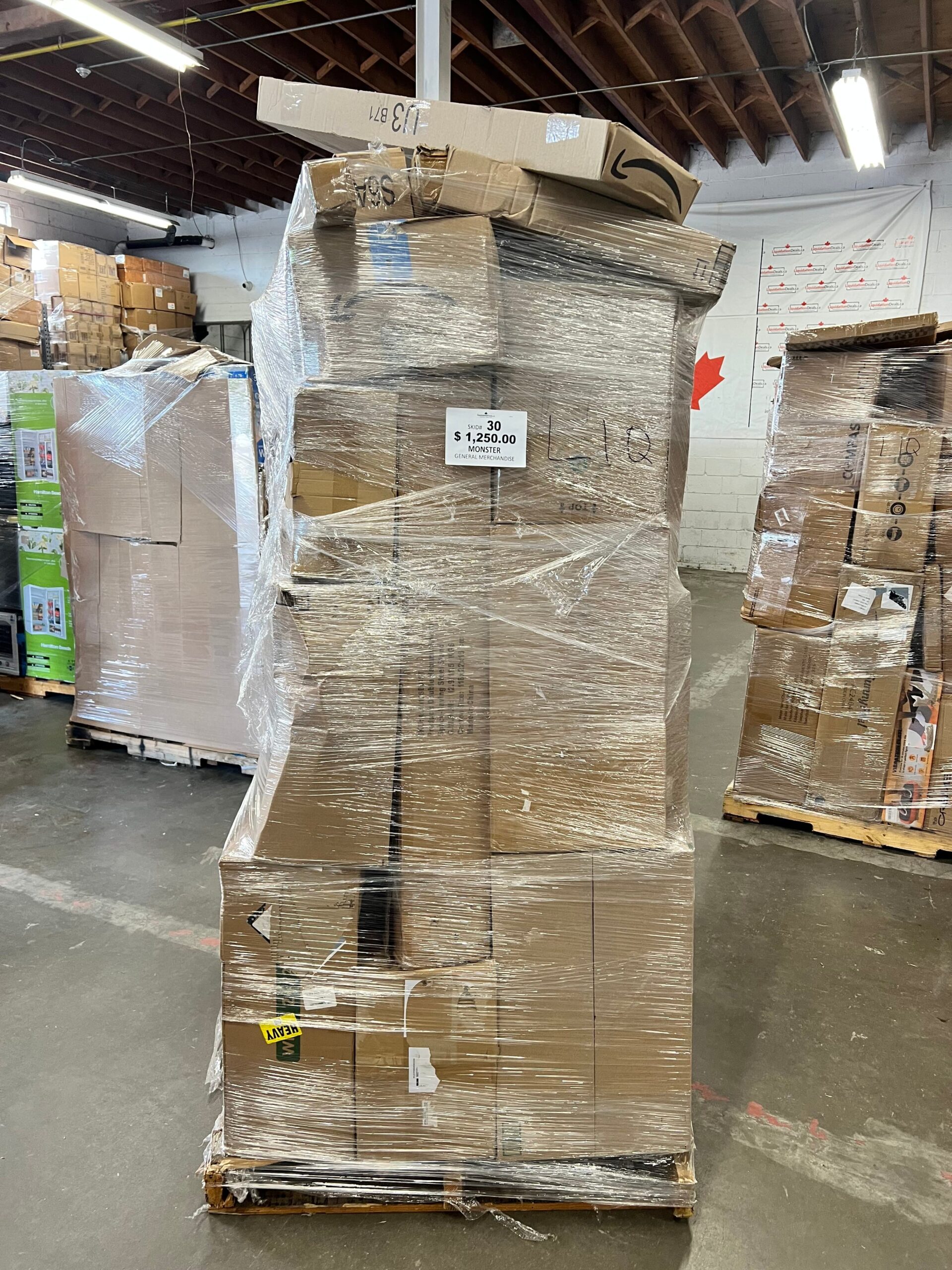 monster-general-merchandise-30-monster-general-merchandise-30-liquidationdeals-ca-1244693881 Monster General Merchandise Liquidation Pallet — mixed condition