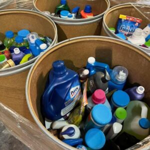Cleaning Barrels Liquidation Pallet — liquidation pallet photo 2