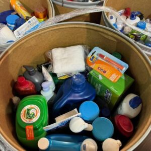 Cleaning Barrels Liquidation Pallet — mixed condition