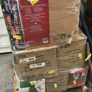 Overstock Christmas Tree Liquidation Pallet — liquidation pallet photo 3