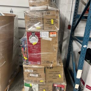 Overstock Christmas Tree Liquidation Pallet — overstock/shelf pulls