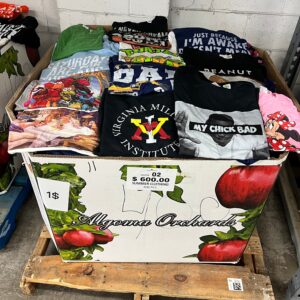 Summer Clothing – 400pcs Liquidation Pallet — mixed condition