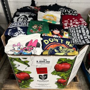 Summer Clothing – 400pcs Liquidation Pallet — mixed condition