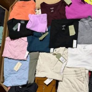 Kids Apparel Liquidation Pallet: customer-return apparel & footwear pallet with free US shipping