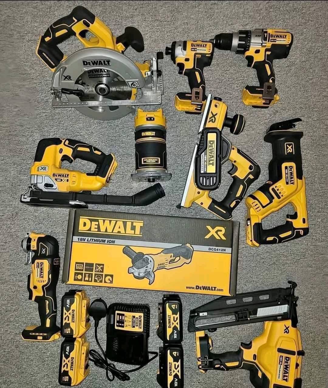 DeWalt Combo Kit Liquidation Pallet DeWalt Combo Kit Liquidation Pallet — bulk tools & hardware pallet, customer-return, free freight to 50 states