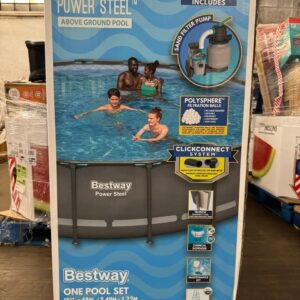 Pallet of bestway power steel pool liquidation pallet — tools & hardware, customer-return liquidation lot