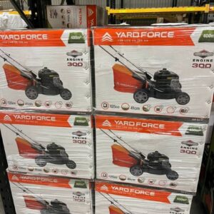 Yardforce Lawnmowers Liquidation Pallet: customer-return tools & hardware pallet with free US shipping