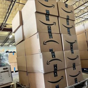 Amazon Mystery Boxes Liquidation Pallet — assorted mystery liquidation pallet, customer-return stock for resellers