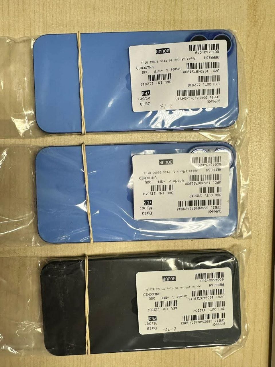zz1 iPhone 16 Plus – A Grade Liquidation Pallet — mixed condition